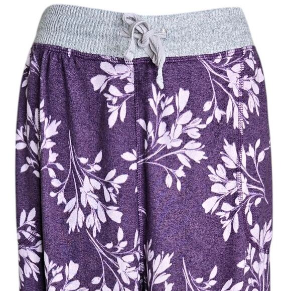 Live‎ Love Lounge Womens Pajama Set XXL Tropical Leaves Karen Neuburger Stretch - Picture 8 of 12